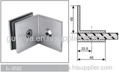 Glass Connector Deg90 Wall-to-Glass 2522