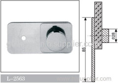 Brass Glass Connector Deg180 Wall-to-Glass