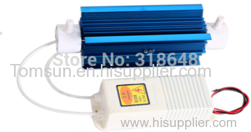High Frequency Silica Tube Ozone Disinfector Parts With Ozone Output 7g Aluminum Alloy Heat Sink