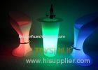 Illuminated Ice Bucket LED Pub Table Outdoor Furniture For Garden And Restaurant