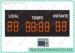 Power 100V / 230 Voltage Electronic Football Scoreboard For Rugby Scoreboards