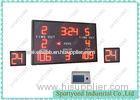College Electronic Basketball Scoreboard With 2 Slaves Shot Clock Counter Timing Display