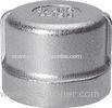 Industrial Stainless Steel Thread Round Cap Fittings and Couplings 150lb