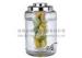 Large Glass Beverage Dispenser with Infuser / glass iced tea dispenser for home