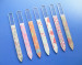 colourful crystal glass nail file manufacture