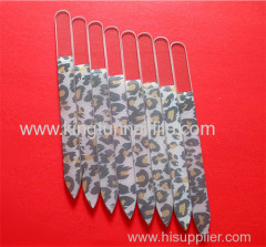 colourful crystal glass nail file manufacture