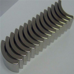 High quality arc shape Sintered neodymium magnets for sale