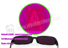 Poker Cheat Plastic Purple Perspective Glasses For Marked Cards Poker