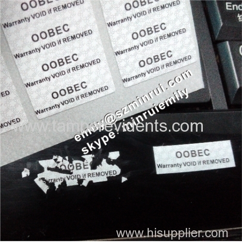 Warranty Seal Broken Stickers