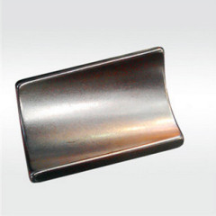 N45 arc ndfeb magnet with nickel coating
