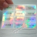 Tamper Proof Hologram Void Stickers Which Will Leave "VOID"