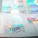 Tamper Proof Hologram Void Stickers Which Will Leave "VOID"