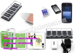 Plastic Transparent Chip Tray Poker Scanner With Black Filter Infrared Camera