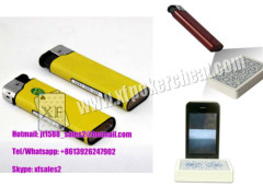 2015 Poker Scanner Yellow Plastic Lighter IR Zippo Camera / Cigarette Lighter Spy Camera