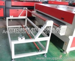 China made MC automatic fabric CNC CO2 laser cutter for sale