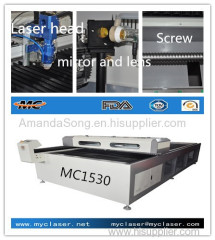 High Standard configuration MC CNC CO2 cnc sheet laser cutting engraving machine