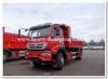 SWZ sinotruck 6x4 tipper truck red cabin with parts and parabolic leaf spring