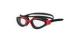 Black and Red Photochromic Anti Fog Swimming Goggles with CE Certificate