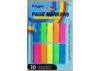 Reusable multi colored sticky notes PET marker with blister card