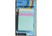 Stairs green yellow pink Sticky Note Pads 3 x 3 x 50 sheets x 4 pads