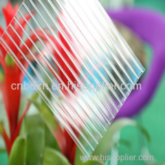 UNQ Colored Polycarbonate Sheet Twin-wall Hollow Roofing sheet