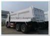 white color Dumper truck Drive Model 8X4 howo for Construction Transport