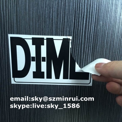 Destructible Eggshell Sticker/ultra destructible labels/frangible paper labels