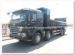 HOWO 336HP heavy duty dump Truck / tipper T type lifting cylinder with color