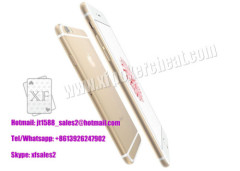 Golden Color Iphone 6 Mobile Phone Camera Used In Private Cards Game