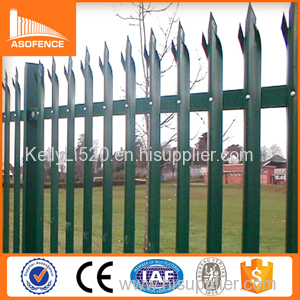 2015 new products hot sale steel palisade fence