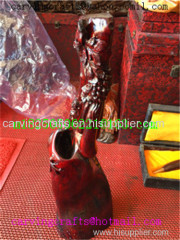 Chinese traditional carved crafts eaglewood pterocarpus indicus-4