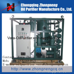 Double Stage Dielectric Transformer Oil Purifier/Insulating Oil Filtration Machine