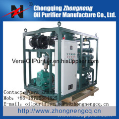 Double Stage Dielectric Transformer Oil Purifier/Insulating Oil Filtration Machine