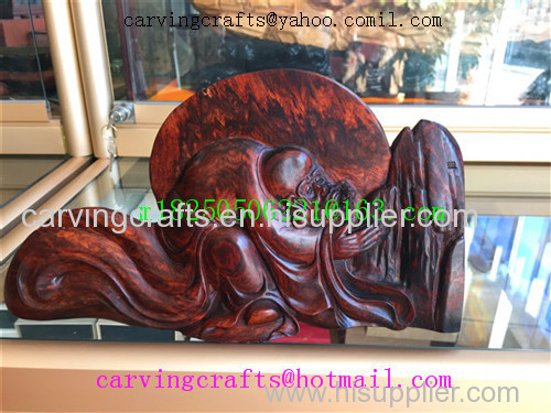 The Wood Carving Crafts- pterocarpus indicus-1