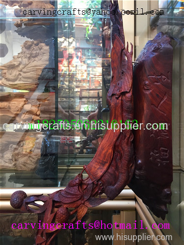 The Wood Carving Crafts- pterocarpus indicus-3