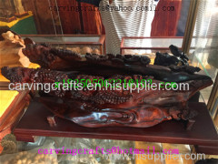 The Wood Carving Crafts- pterocarpus indicus-4