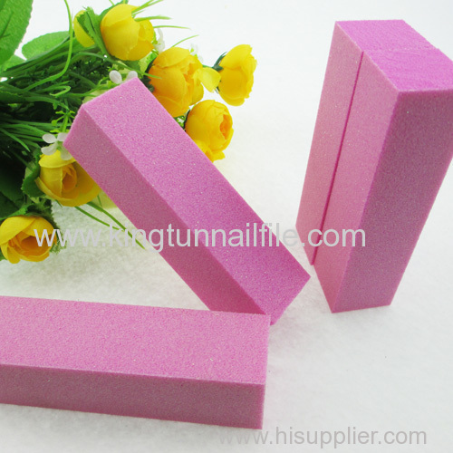 high quality sponge made nail sanding block