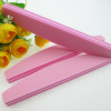 halfmoon pink red sponge nail file