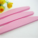 halfmoon pink red sponge nail file