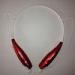 Red In Ear Canal Stereo Wireless Headphones Sport Bluetooth CSR4.0