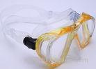 Adult Silicone Panoramic Dive Mask with Silicone Skirt and Strap