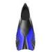 Blue TPU and 6 Sizes Skin Diving Fins Commercial Diving Equipment