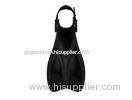 Soft and Professional Black Skin Diving Fins TPU Divers Fins Custom