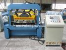 Automatic Hydraulic Cutting Metal Deck Roll Forming Machine 82mm dia Shaft