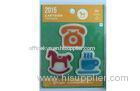 Lovely Carton shapes Office Sticky Notes 3939mm+3935mm+3636mm 20 sheets