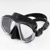 Low Volume Silicone Adult Black Dive Mask with PC Frame and Siliocne Skirt