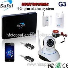 Saful G3 gsm wireless alarm with wifi IP camera