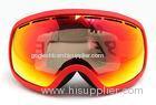 Fashion Ladies Snow Boarding Goggles with PC Lens for Eye Protection