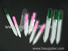 Glass manicure tool glass nail file