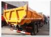 336HP dump Truck HOWO A7 6x4 EURO II Yellow with high strength steel U shape cargo body